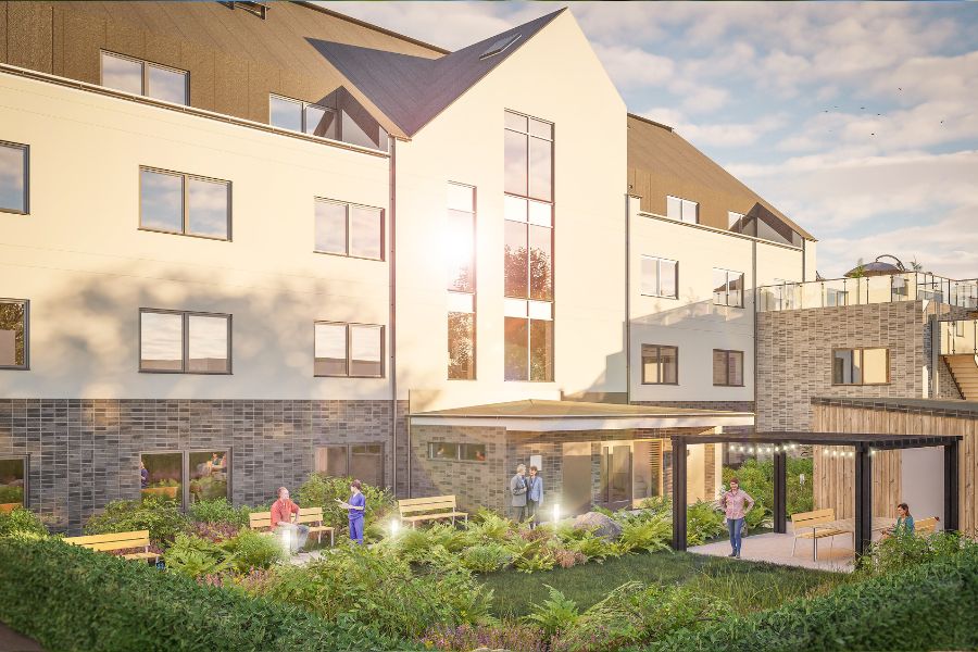 Attendo Arenaterrassen | Kommande äldreboende i Halmstad