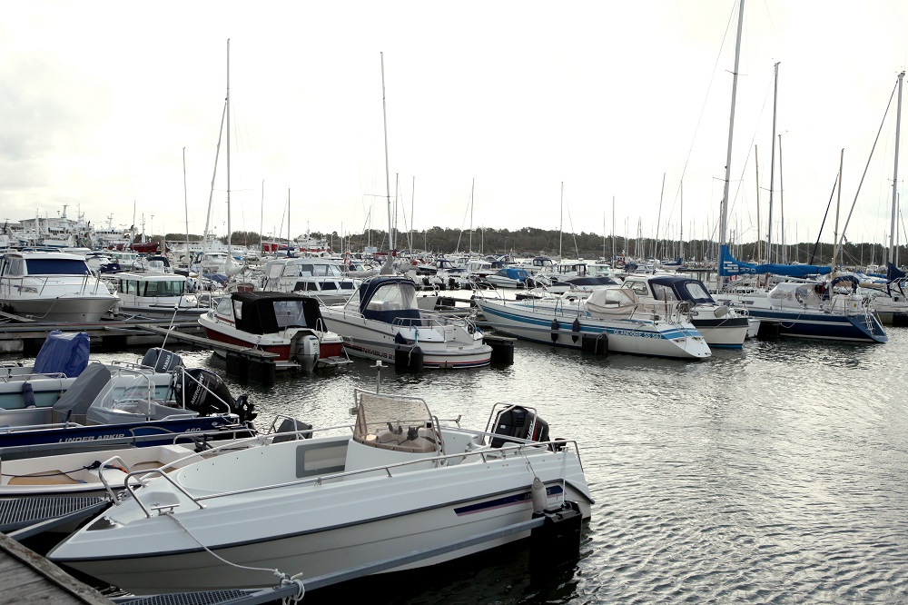 hamnen vid Fiskebäck