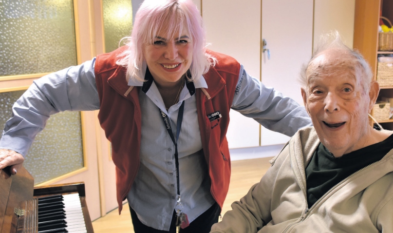Wiesia och Ingvar på Solskiftet