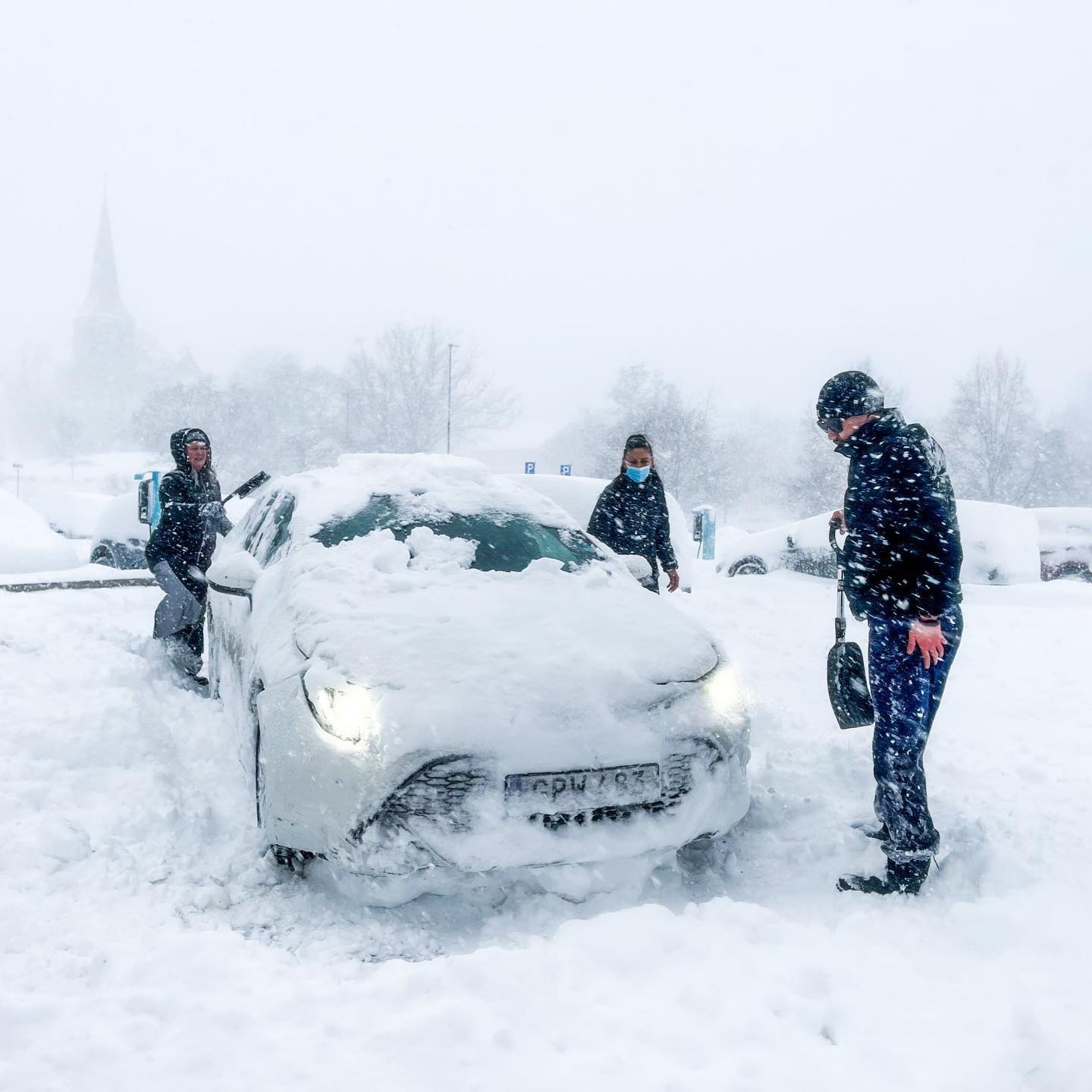 Hjältar i snökaoset