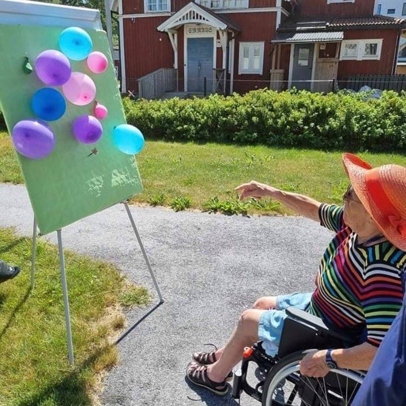 Tivolimarknadsträdgårdsfest på Maria Winkvist