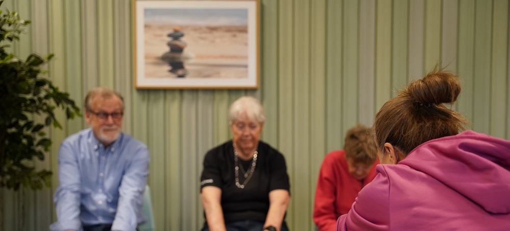 Meditation på äldreboende
